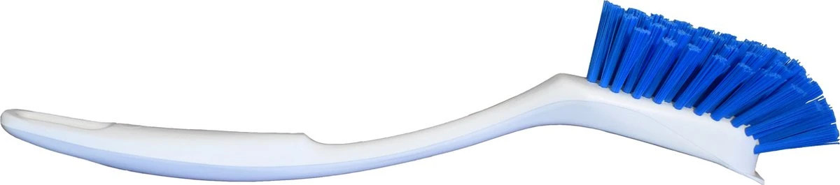 Vikan Design Afwasborstel 42893 met Schraprand - 28 cm - Wit Blauw - Geschikt voor de kleine Vaat - Onverslijtbaar - Bestand tegen Kokend heet water Vikan Design Afwasborstel 42893 Met Schraprand - 28 Cm - Wit Blauw - Geschikt Voor De Kleine Vaat - Onverslijtbaar - Bestand Tegen Kokend Heet Water -bol winkel