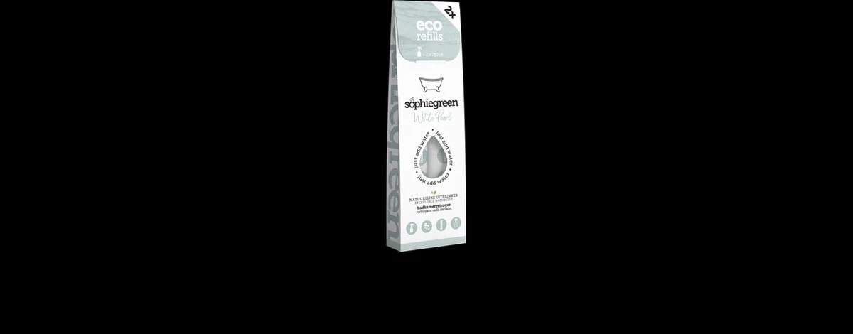 SophieGreen White Pearl Badkamerreiniger 3x2 navullingen (=6x750 ml) SophieGreen White Pearl Badkamerreiniger 3x2 Navullingen (=6x750 Ml) -bol winkel