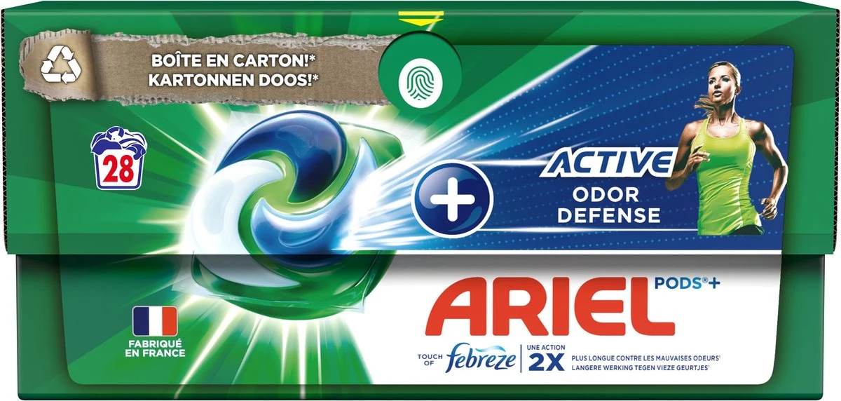 Ariel Wasmiddel Pods + Actieve Geurbestrijding - 28 Wasbeurten Ariel Wasmiddel Pods + Actieve Geurbestrijding - 28 Wasbeurten -bol winkel 1200x572 5