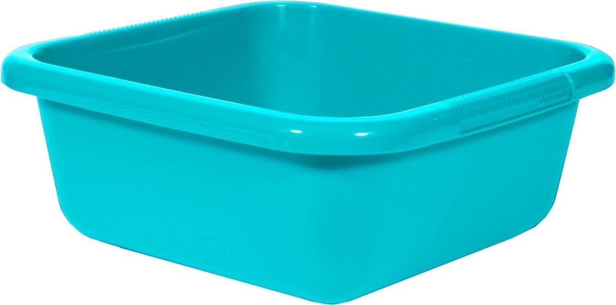 Curver Afwasbak - Vierkant - 10 Liter - Blauw Curver Afwasbak - Vierkant - 10 Liter - Blauw -bol winkel