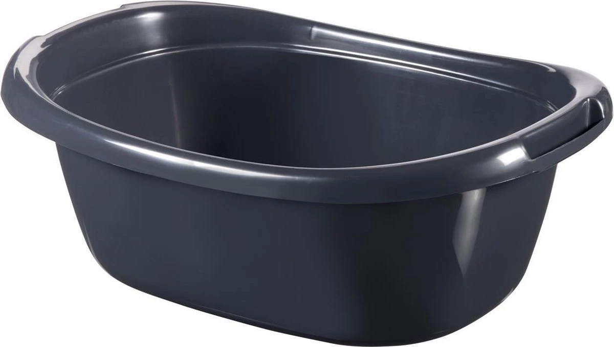 Curver ovale Teil - Afwasbak - 20L - Antraciet Curver Ovale Teil - Afwasbak - 20L - Antraciet -bol winkel