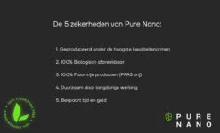 PURE NANO Glas - Nano Coating Voor 5 Jaar Heldere Ramen Met Minder Schoonmaakwerk - 250 Ml -bol winkel 1200x730 2