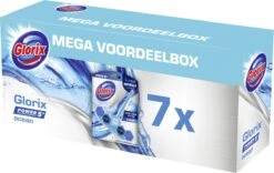 Glorix Power 5+ Ocean Toiletblokken - 7 Stuks - Voordeelverpakking 7 Glorix Power 5+ Ocean Toiletblokken - 7 Stuks - Voordeelverpakking -bol winkel 1200x760 6