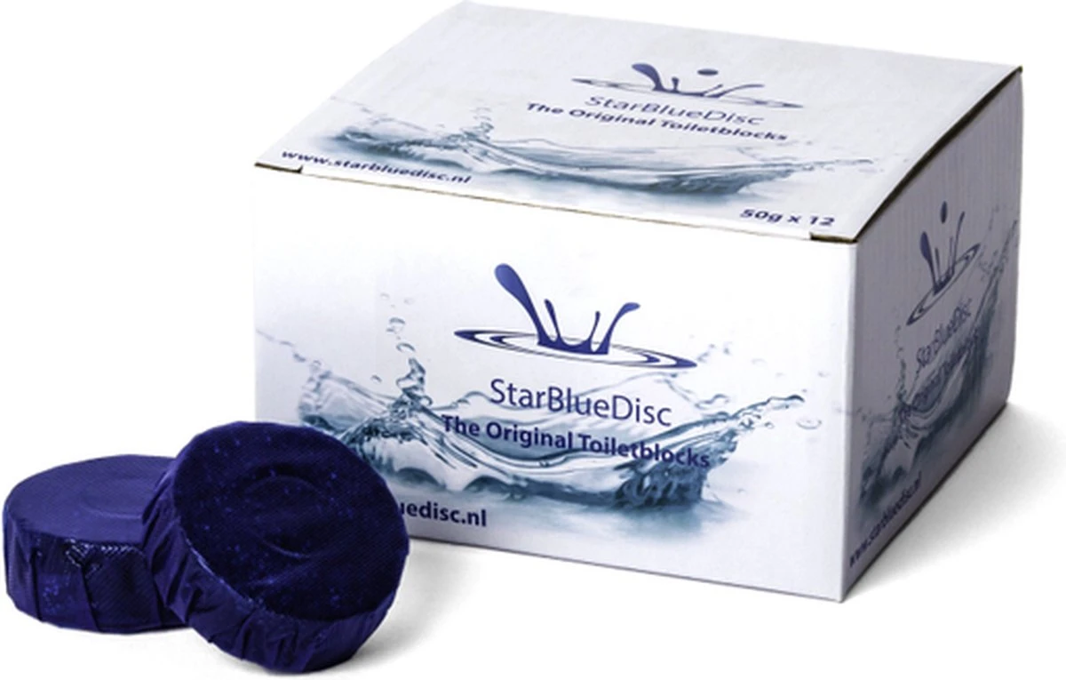 StarBlueDisc 12 stuks toiletblokjes halfjaar verpakking Blauw StarBlueDisc 12 Stuks Toiletblokjes Halfjaar Verpakking Blauw -bol winkel