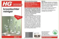 HG Kroonluchter Reiniger - 500ml - Snel Een Vlekkeloos Resultaat -bol winkel 1200x794 1