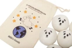 Miki's Goods® XL Wollen Drogerballen 6 Stuks - Panda Wasballen - Duurzaam - Wasbol - 100% Nieuw-Zeelandse Schapenwol - Wasbollen - Herbruikbaar- Droogballen - Snellere Droogtijd - Zuigt Dierenharen Op 2 Miki's Goods® XL Wollen Drogerballen 6 Stuks - Panda Wasballen - Duurzaam - Wasbol - 100% Nieuw-Zeelandse Schapenwol - Wasbollen - Herbruikbaar- Droogballen - Snellere Droogtijd - Zuigt Dierenharen Op -bol winkel 1200x800 11