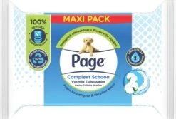 Page Vochtig Toiletpapier - 6 X 74 Stuks - Compleet Schoon Maxi Vochtig Wc Papier - Voordeelverpakking -bol winkel 1200x813 3