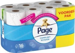 Page Wc Papier - Compleet Schoon Toiletpapier - 16 Rollen -bol winkel 1200x848 1