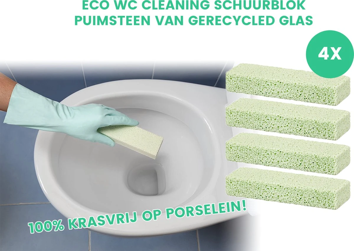 4x Puimsteen- Cleaningblock WC - Ontkalken zonder CHEMIE - Enkel geschikt voor Porselein !! 4x Puimsteen- Cleaningblock WC - Ontkalken Zonder CHEMIE - Enkel Geschikt Voor Porselein !! -bol winkel