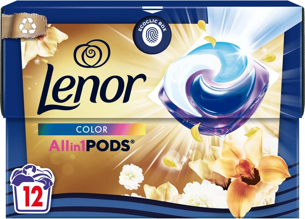Lenor All in 1 Pods Amber & Orchidee - Waspods - 4 x 12 Wasbeurten Voordeelverpakking Lenor All In 1 Pods Amber & Orchidee - Waspods - 4 X 12 Wasbeurten Voordeelverpakking -bol winkel 1200x865 1