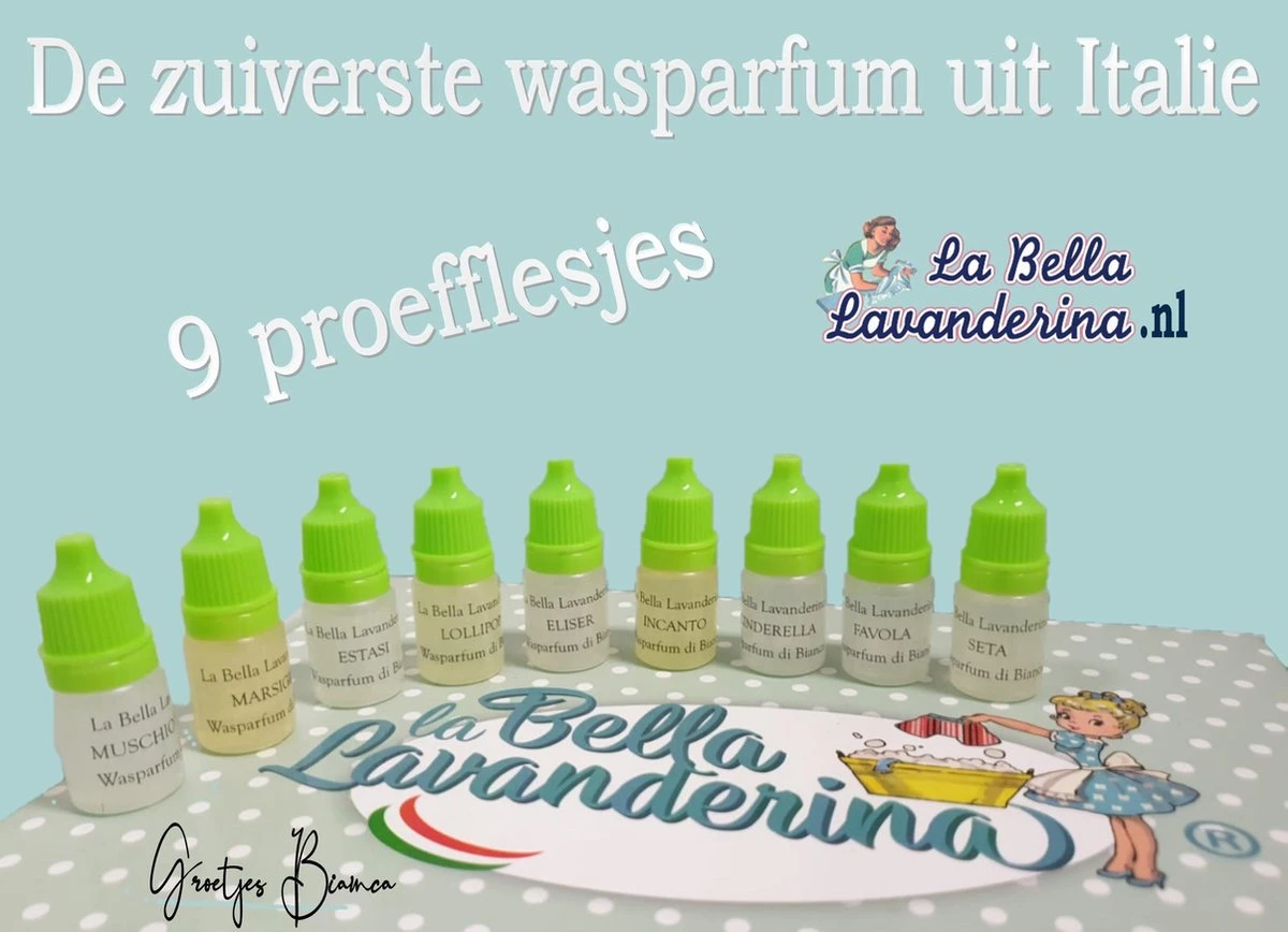 Wasparfum La Bella Lavanderina, Proefpakket Wasparfum La Bella Lavanderina, Proefpakket -bol winkel