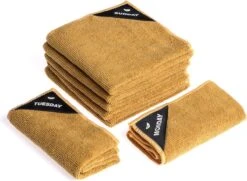 Klud Vaatdoek Set - 7 Dagen - Curry 3 Klud Vaatdoek Set - 7 Dagen - Curry -bol winkel 1200x879 1