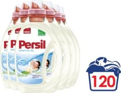Persil® Persil Sensitive Gel - Vloeibaar Wasmiddel - Baby En Gevoelige Huid - Voordeelverpakking - 6 X 20 Wasbeurten -bol winkel 1200x923 1