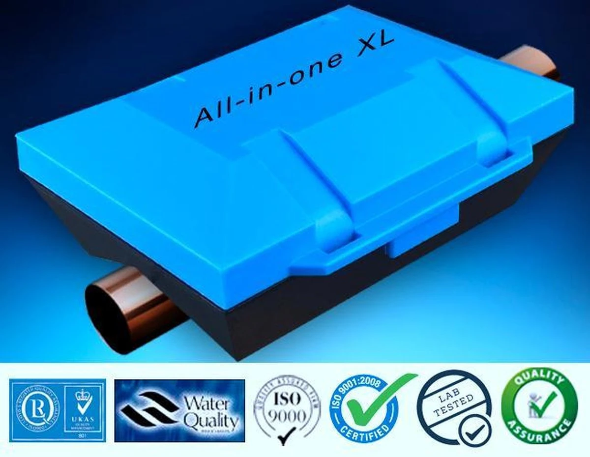 Alpine® hét waterontharder alternatief All-in-one XL Antikalk Magneet voor koper en kunststof leidingen 20.000 Gauss - Energiebesparing - Energie besparen - Gas besparen Alpine® Hét Waterontharder Alternatief All-in-one XL Antikalk Magneet Voor Koper En Kunststof Leidingen 20.000 Gauss - Energiebesparing - Energie Besparen - Gas Besparen -bol winkel