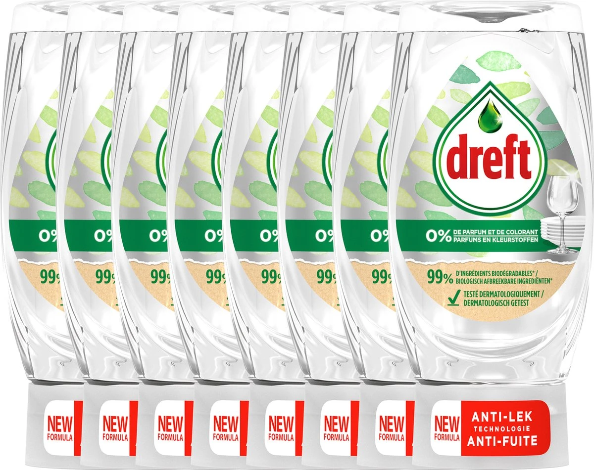 Dreft Afwasmiddel Pure & Clean - 8 x 370 ml - Voordeelverpakking Dreft Afwasmiddel Pure & Clean - 8 X 370 Ml - Voordeelverpakking -bol winkel 1200x951 2