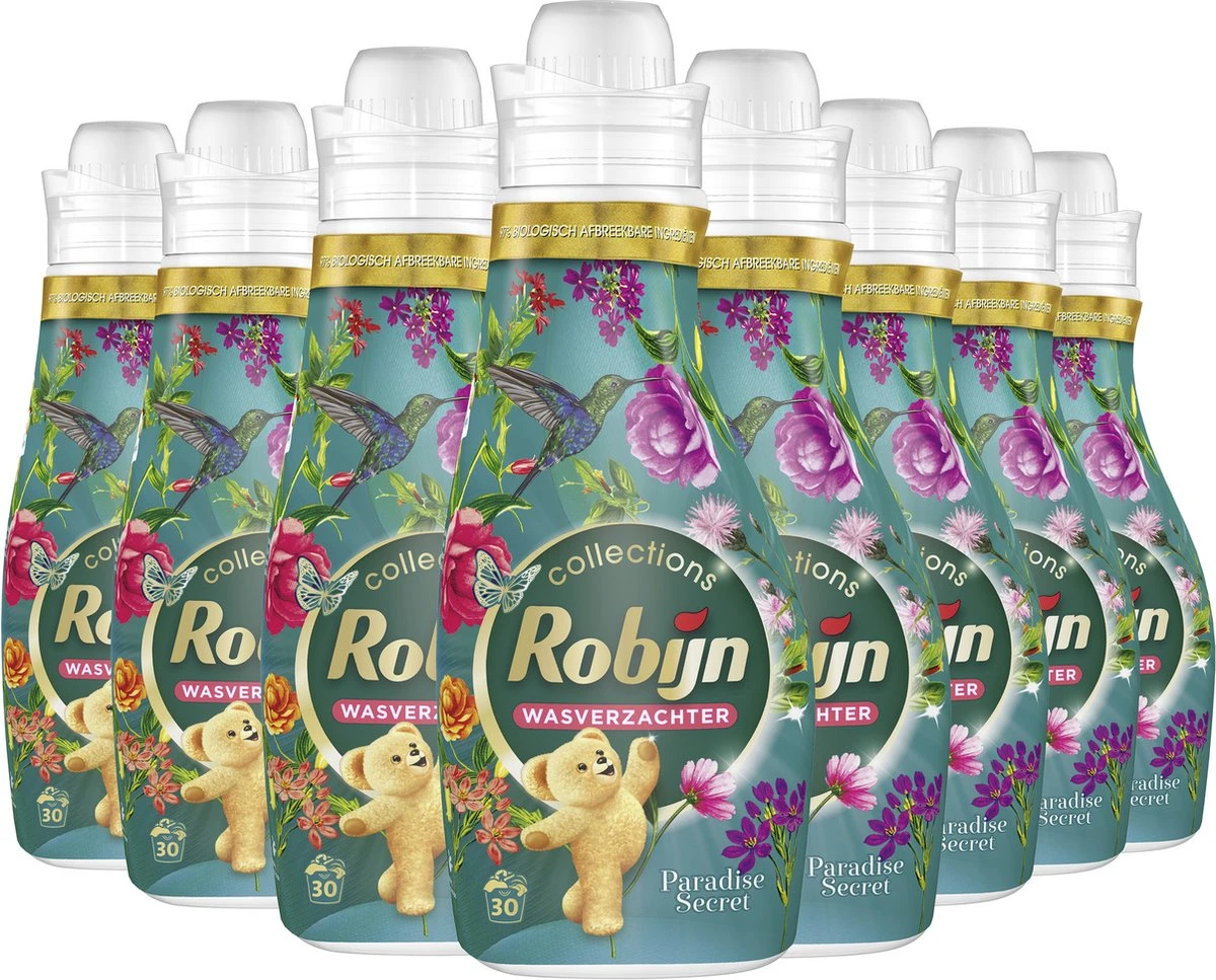Robijn Collections Paradise Secret Wasverzachter - 8 x 30 wasbeurten - Voordeelverpakking Robijn Collections Paradise Secret Wasverzachter - 8 X 30 Wasbeurten - Voordeelverpakking -bol winkel 1200x967 1