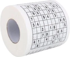 MikaMax Sudoku WC Papier - Sudoku - Iedervel Een Andere Sudoku - Toiletpapier - Puzzels - Puzzel -bol winkel 1200x975 1