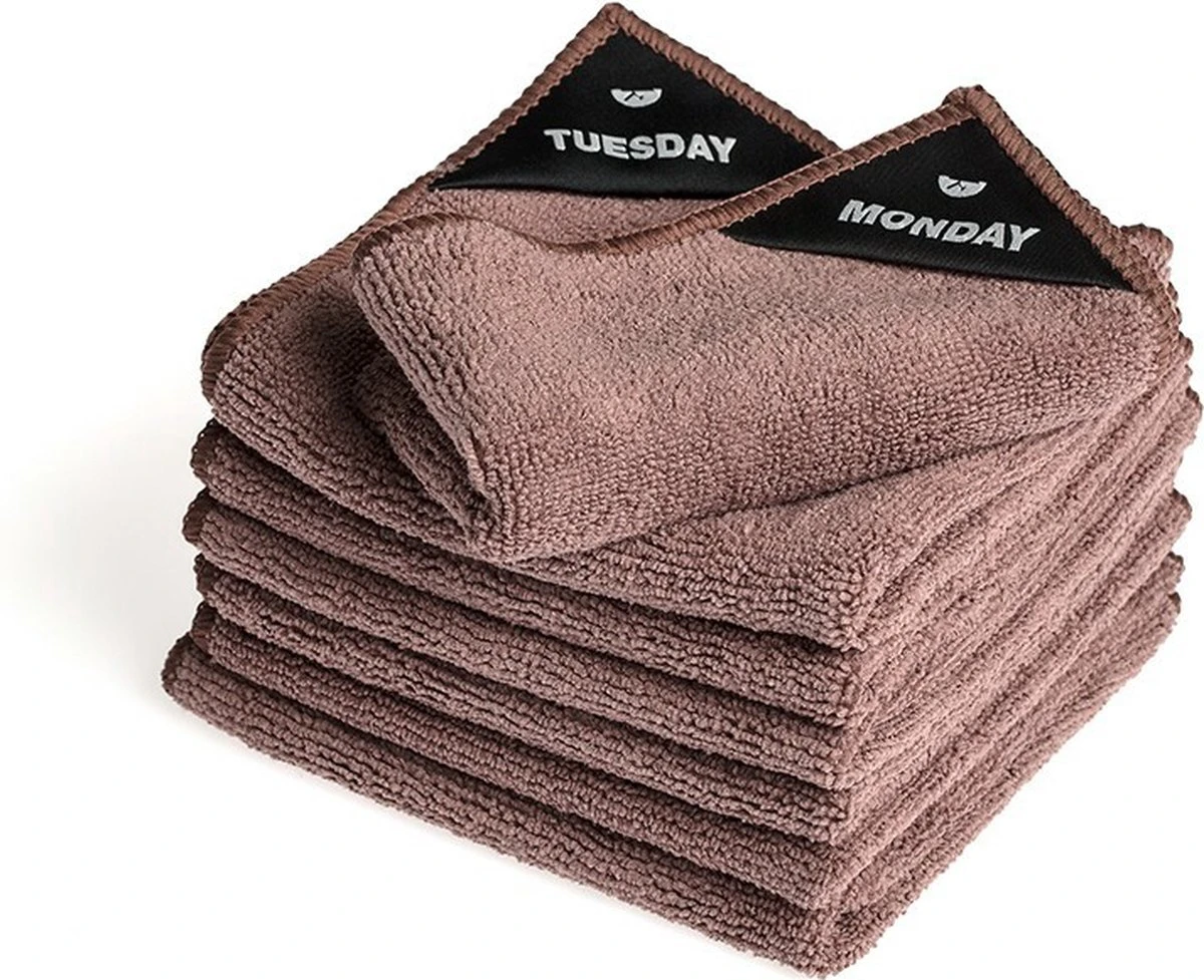 Klud Klud vaatdoek set - 7 dagen - Mauve Klud Klud Vaatdoek Set - 7 Dagen - Mauve -bol winkel 1200x977 1