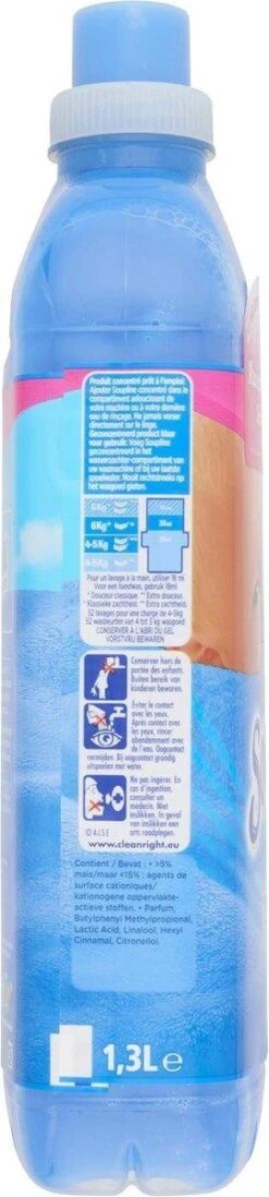 Soupline Hemels Fris Geconcentreerde Wasverzachter 6 X 52 Wasbeurten - Voordeelverpakking -bol winkel 270x1200