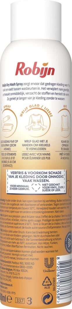 Robijn Original Dry Wash Spray - 6 X 200 Ml - Voordeelverpakking 2 Robijn Original Dry Wash Spray - 6 X 200 Ml - Voordeelverpakking -bol winkel 282x1200 1