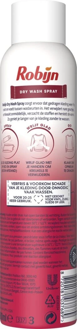 Robijn Pink Sensation Dry Wash Spray - 6 X 200 Ml - Voordeelverpakking 2 Robijn Pink Sensation Dry Wash Spray - 6 X 200 Ml - Voordeelverpakking -bol winkel 282x1200 3