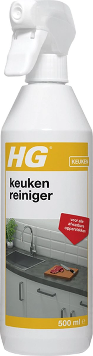 HG keuken reiniger - 500ml - effectief en hygiënisch - voor alle afwasbare oppervlakken HG Keuken Reiniger - 500ml - Effectief En Hygiënisch - Voor Alle Afwasbare Oppervlakken -bol winkel 315x1200 1
