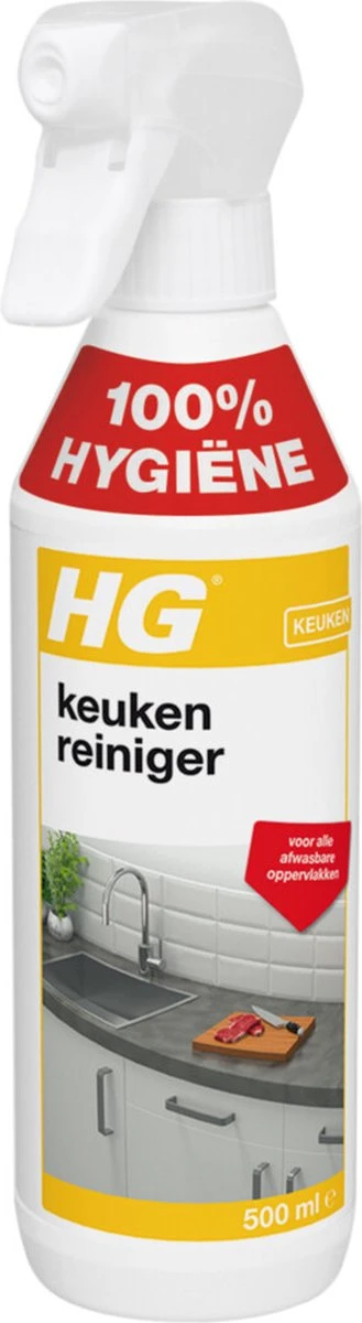 HG keuken reiniger - 500ml - effectief en hygiënisch - voor alle afwasbare oppervlakken HG Keuken Reiniger - 500ml - Effectief En Hygiënisch - Voor Alle Afwasbare Oppervlakken -bol winkel 329x1200 6
