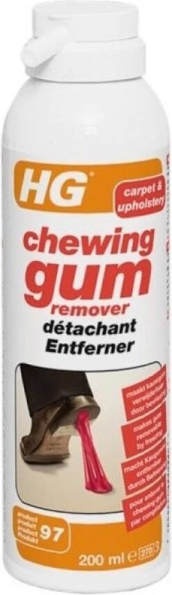 HG Chewing Gum Remover (HG Product 97) - 200ml - Bevriest Kauwgom -bol winkel 348x1200