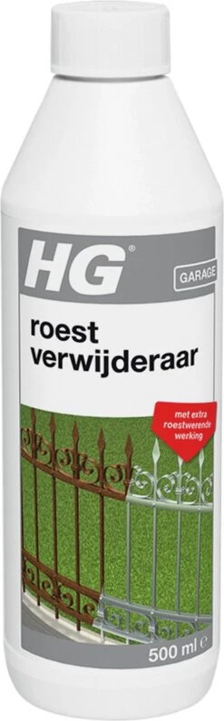 HG Roestverwijderaar - 500 Ml - Verwijdert Roest Zonder Schuren - Roestwerende Werking -bol winkel 373x1200 4