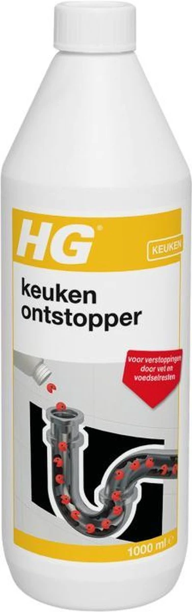 HG keukenontstopper - 1L - de NR1 ontstopper - biologisch afbreekbaar HG Keukenontstopper - 1L - De NR1 Ontstopper - Biologisch Afbreekbaar -bol winkel 377x1200 1