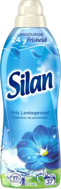 Silan Fris Lentegevoel Wasverzachter - 6 X 37 Wasbeurten - Voordeelverpakking -bol winkel 392x1200 4