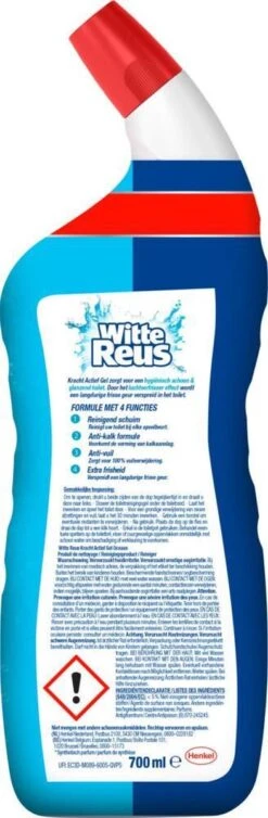 Witte Reus Toiletreiniger - Kracht Actief Gel Oceaan - Voordeelverpakking 10 X 700ml 7 Witte Reus Toiletreiniger - Kracht Actief Gel Oceaan - Voordeelverpakking 10 X 700ml -bol winkel 393x1200 5
