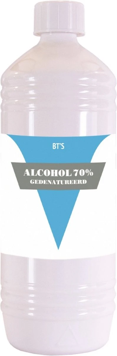 BTS 70% Gedenatureerde Alcohol 1000ML BTS 70% Gedenatureerde Alcohol 1000ML -bol winkel 397x1200 2