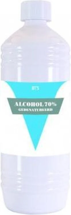 BTS 70% Gedenatureerde Alcohol 1000ML 2 BTS 70% Gedenatureerde Alcohol 1000ML -bol winkel 401x1200 3