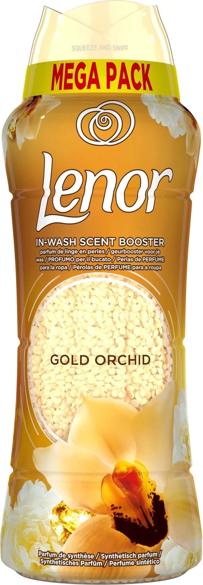 Lenor Gouden Orchidee Geurparels - Geurbooster - 570g Lenor Gouden Orchidee Geurparels - Geurbooster - 570g -bol winkel