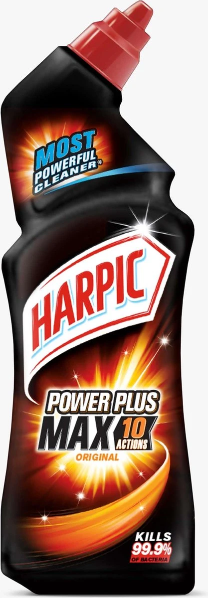 HARPIC Power Plus Max 10 Original - Toilet Reiniger - Extra Krachtig 750ML HARPIC Power Plus Max 10 Original - Toilet Reiniger - Extra Krachtig 750ML -bol winkel 417x1200 7
