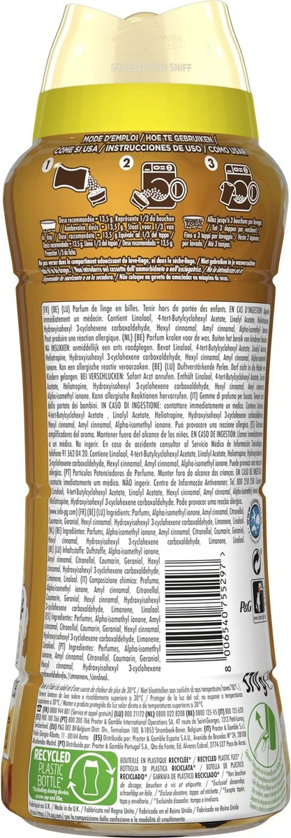 Lenor Gouden Orchidee Geurparels - Geurbooster - 570g Lenor Gouden Orchidee Geurparels - Geurbooster - 570g -bol winkel