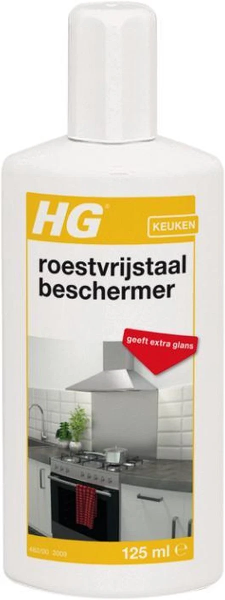 HG roestvrijstaal beschermer - 125ml - snel en eenvoudig - laat RVS weer glanzen HG Roestvrijstaal Beschermer - 125ml - Snel En Eenvoudig - Laat RVS Weer Glanzen -bol winkel 451x1200 3