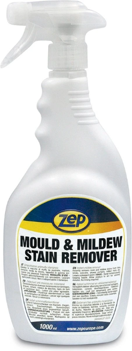Zep instant schimmel- en vlekkenverwijderaar Mould & Mildew Stain Remover Zep Instant Schimmel- En Vlekkenverwijderaar Mould & Mildew Stain Remover -bol winkel