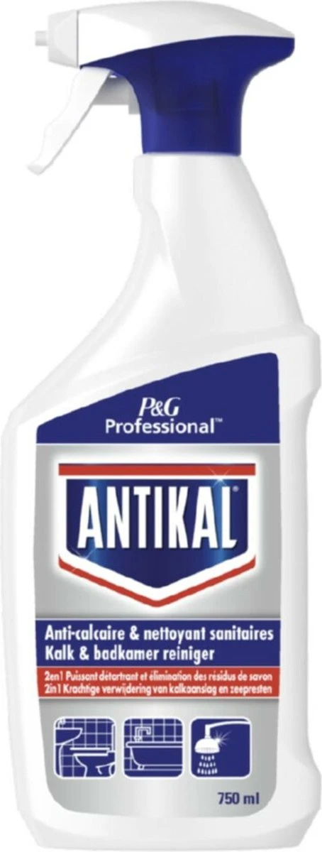 Antikal Kalkreiniger Spray Classic 750 ml Antikal Kalkreiniger Spray Classic 750 Ml -bol winkel 454x1200 1