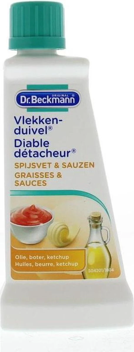 Dr. Beckmann Vlekkenduivel Spijsvet & Sauzen 50 ml Dr. Beckmann Vlekkenduivel Spijsvet & Sauzen 50 Ml -bol winkel 456x1200 3