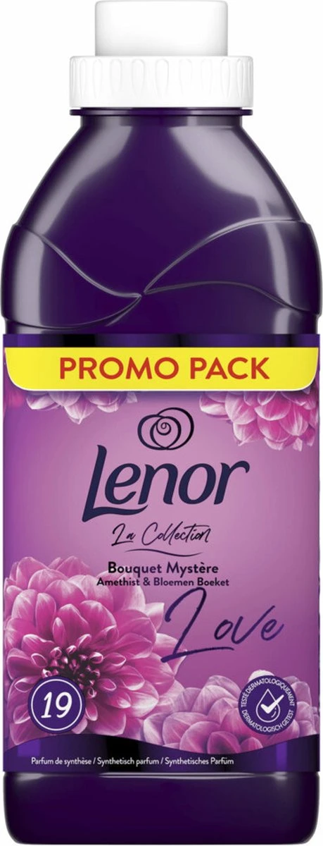 8x Lenor Wasverzachter Amethist & Bloemen Boeket 437 ml 8x Lenor Wasverzachter Amethist & Bloemen Boeket 437 Ml -bol winkel