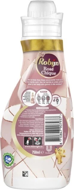Robijn Collections Rosé Chique Wasverzachter - 4 X 750 Ml - Voordeelverpakking -bol winkel 465x1200 2