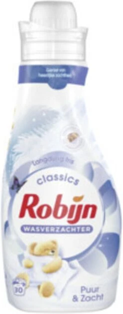 Robijn Puur & Zacht Wasverzachter - 8 X 30 Wasbeurten - Voordeelverpakking -bol winkel 471x1200 3