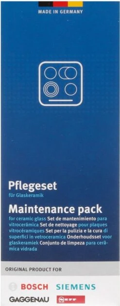 Bosch / Siemens Kookplaat Onderhoudsset - Onderhoudsset Voor Keramische Oppervlakken -bol winkel 473x1200