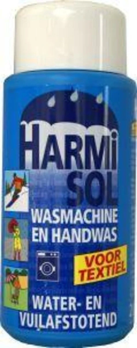 Harmisol Waterdicht Wasmachine en Handwas - 200 ml - Textielbehandelaar Harmisol Waterdicht Wasmachine En Handwas - 200 Ml - Textielbehandelaar -bol winkel