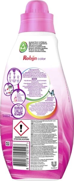 Robijn Klein & Krachtig Classics Color Pink Sensation Vloeibaar Wasmiddel - 8 X 19 Wasbeurten - Voordeelverpakking 2 Robijn Klein & Krachtig Classics Color Pink Sensation Vloeibaar Wasmiddel - 8 X 19 Wasbeurten - Voordeelverpakking -bol winkel 494x1200 2