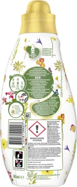 Robijn Klein & Krachtig Wit Floral Morning Vloeibaar Wasmiddel - 8 X 19 Wasbeurten - Voordeelverpakking -bol winkel 495x1200