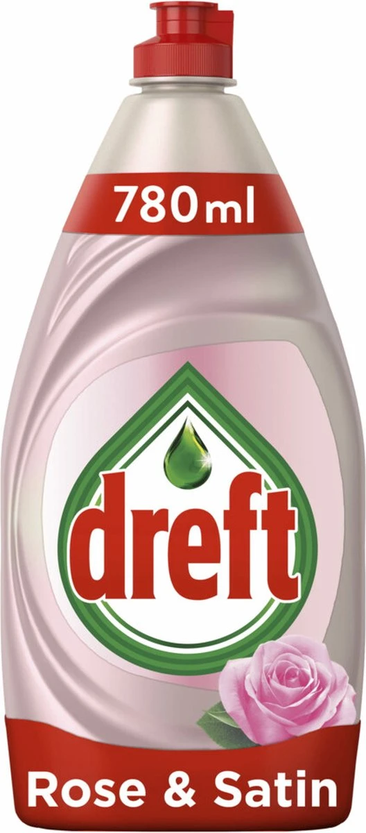 Dreft Clean & Care Rose & Satin Afwasmiddel - 8x780ml - Voordeelverpakking Dreft Clean & Care Rose & Satin Afwasmiddel - 8x780ml - Voordeelverpakking -bol winkel 528x1200 1