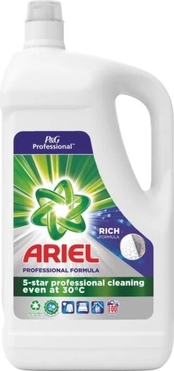 Ariel - Proffesional - Vloeibaar Wasmiddel - Regular - 100 Wasbeurten - 5L - -bol winkel 562x1200 1